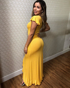 Vestido de Malha, Longo no Poa