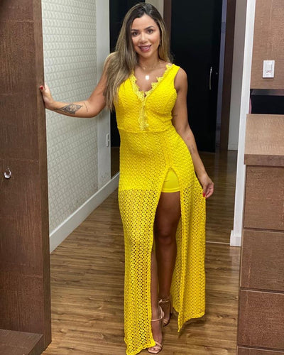 Vestido de Festa Rendado